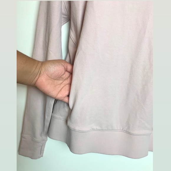 Lululemon Go Forward Pullover Porcelain Pink Sz 4 - Picture 6 of 8